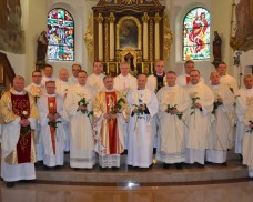 Msza Święta z okazji 21 rocznicy święceń kapłańskich Księdza Proboszcza Adama Gadomskiego