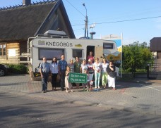 Knégòbùs Radia Kaszëbë odwiedził Gminę Dziemiany !!!