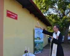 Otwarcie i poświęcenie remizy w Trzebuniu