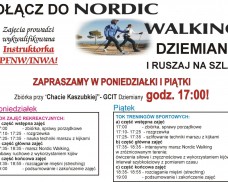 Zapraszamy na zajęcia Nordic Walking