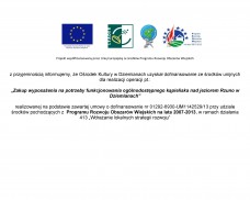 Zakup wyposażenia na potrzeby funkcjonowania ogólnodostępnego kąpieliska nad jeziorem Rzuno w Dziemianach