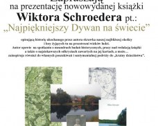 „Najpiękniejszy Dywan na świecie” – prezentacja książki Wiktora Schroedera oraz spotkanie z autorem