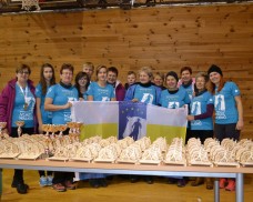 BŁĘKITNE NORDIC WALKING DZIEMIANY BŁYSNĘŁO NA FINISZU SEZONU W ŁEBIE!