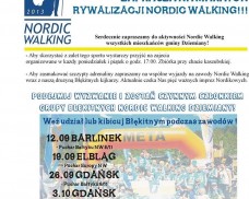 Dziemiańska grupa Błękitnych zaprasza na nordic walking