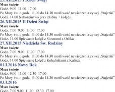 Boże Narodzenie 2015