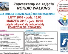 Zapraszamy na zajęcia Nordic Walking