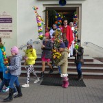 Niedziela Palmowa- procesja wokół Kościoła