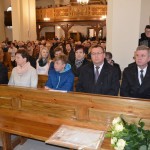 Pożegnanie dotychczasowego organisty- pana Leona Sprawki