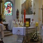 Pożegnanie dotychczasowego organisty- pana Leona Sprawki