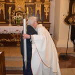 Pożegnanie dotychczasowego organisty- pana Leona Sprawki