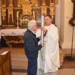 Pożegnanie dotychczasowego organisty- pana Leona Sprawki