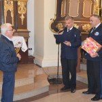 Pożegnanie dotychczasowego organisty- pana Leona Sprawki