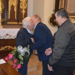 Pożegnanie dotychczasowego organisty- pana Leona Sprawki