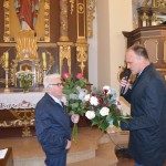 Pożegnanie dotychczasowego organisty- pana Leona Sprawki