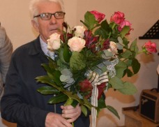 Pożegnanie dotychczasowego organisty- pana Leona Sprawki