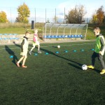 Zajęcia z piłki nożnej dla dzieci ze Szkoły Podstawowej