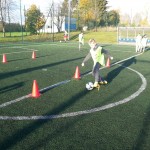 Zajęcia z piłki nożnej dla dzieci ze Szkoły Podstawowej