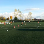 Zajęcia z piłki nożnej dla dzieci ze Szkoły Podstawowej