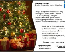 Życzenia świąteczne i noworoczne