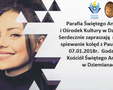 Koncert kolęd z Pauliną Czapla