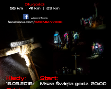 Sztab EDK Dziemiany zaprasza na trasy Ekstremalnej Drogi Krzyżowej