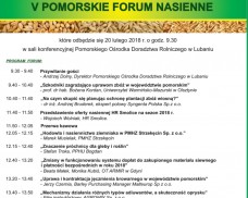 V POMORSKIE FORUM NASIENNE