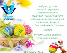 Życzenia Wielkanocne od Dyrektora Ośrodka Kultury oraz pracowników