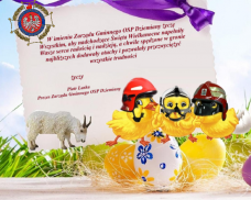 Życzenia Wielkanocne od Prezesa Zarządu Gminnego OSP Dziemiany