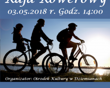 Ośrodek Kultury w Dziemianach zaprasza na rajd rowerowy