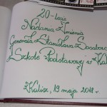 Obchody 20. rocznicy nadania szkole imienia generała Stanisława Sosabowskiego