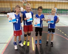 V miejsce w Wojewódzkiej Lidze Mini Siatkówki Kinder +Sport „Trójek” 2018 chłopców