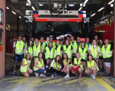 Wycieczka Młodzieżowej Drużyny Pożarniczej do Schweinsberg w Niemczech