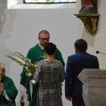 Podziękowanie księdzu Maciejowi Szczodrowskiemu za 5- letnią posługę kapłańską