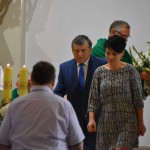 Podziękowanie księdzu Maciejowi Szczodrowskiemu za 5- letnią posługę kapłańską