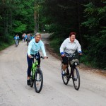 Pierwsza pielgrzymka rowerowa z Dziemian do Wiela