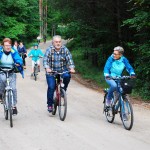 Pierwsza pielgrzymka rowerowa z Dziemian do Wiela