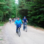 Pierwsza pielgrzymka rowerowa z Dziemian do Wiela