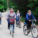 Pierwsza pielgrzymka rowerowa z Dziemian do Wiela