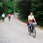 Pierwsza pielgrzymka rowerowa z Dziemian do Wiela