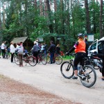 Pierwsza pielgrzymka rowerowa z Dziemian do Wiela