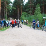 Pierwsza pielgrzymka rowerowa z Dziemian do Wiela