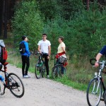 Pierwsza pielgrzymka rowerowa z Dziemian do Wiela