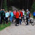 Pierwsza pielgrzymka rowerowa z Dziemian do Wiela