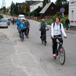 Pierwsza pielgrzymka rowerowa z Dziemian do Wiela
