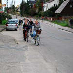 Pierwsza pielgrzymka rowerowa z Dziemian do Wiela
