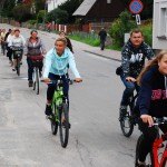 Pierwsza pielgrzymka rowerowa z Dziemian do Wiela