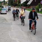 Pierwsza pielgrzymka rowerowa z Dziemian do Wiela