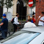 Pierwsza pielgrzymka rowerowa z Dziemian do Wiela