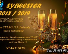 Ośrodek Kultury w Dziemianach zaprasza na Zabawę Sylwestrową