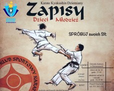 OŚRODEK KULTURY W DZIEMIANACH ZAPRASZA NA ZAJĘCIA KARATE
